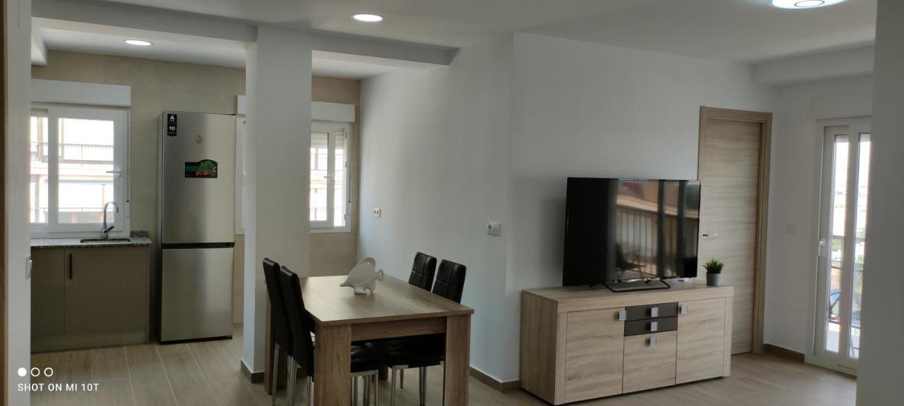 Beachfront Cozy Apartament Arenales Del Sol, Alicante Luaran gambar