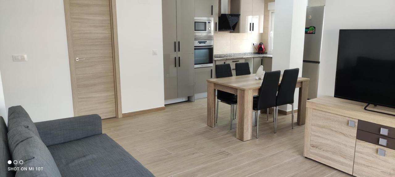 Beachfront Cozy Apartament Arenales Del Sol, Alicante Luaran gambar